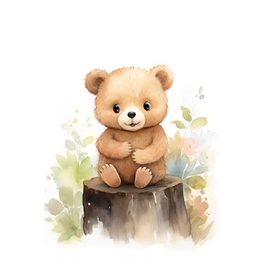Teddy Bear Canvas for Kids